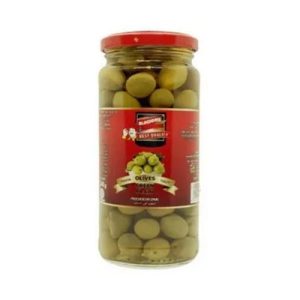 Blossoms Best quality Olives Green Pitted 340GM