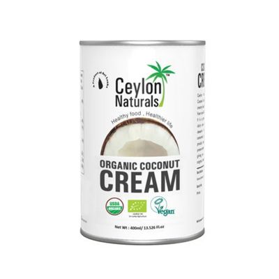 Ceylon Naturals Organic Coconut Cream 400Ml