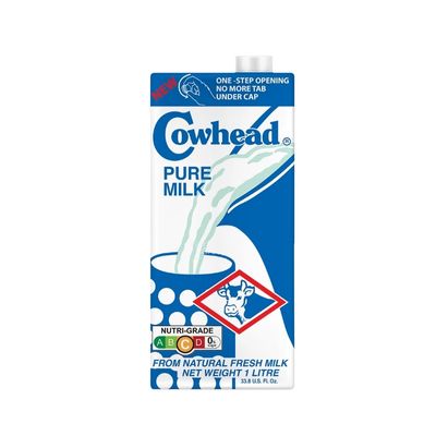 Cowhead Pure Full cream Milk 1 Litre