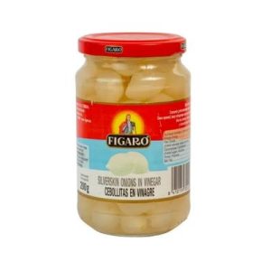 Figaro Silverskin onions in vinager 340GM