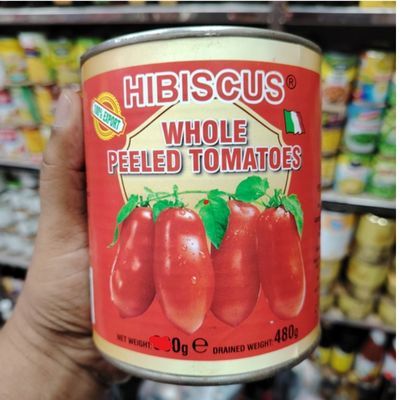 Hibiscus Whole peeled tomatoes 2500 GM