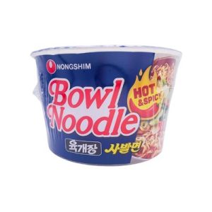 Nongshim Yukgaejang Bowl Noodles 86g Price in BD | Korean Spicy Beef Soup | Koreana Mart