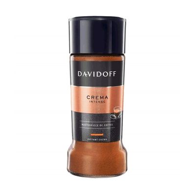 Davidoff Crema Intense 100% Arabica Smooth & Rounded Instant Coffee- 100g