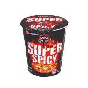 Nongshim Shin Red Super Spicy Noodles Cup 68 gm