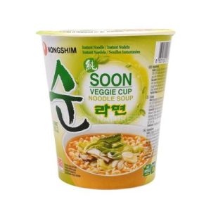 Nongshim Soon Veggie Cup Noodle Soup – 67g